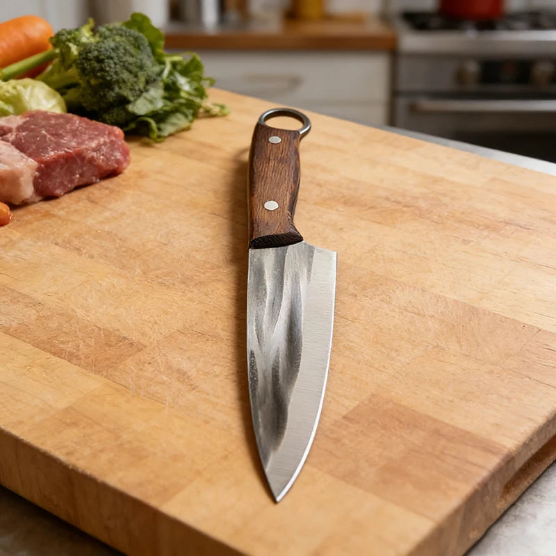 Forging Kitchen Knife Chef Knife Fish Knife Boning Meat Slicing Cleaver Barbecue Fishing Cooking Cutting Kitchen Tools